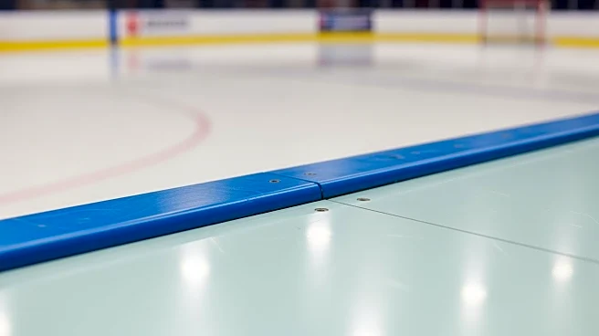 Olympic Hockey Boards Altered to Lighter Color Following Player Feedback