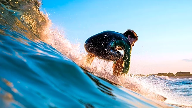 Winter Surfers at Nahant Beach Embrace Extreme Conditions