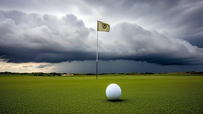 Rory McIlroy Leads Genesis Invitational Amid Stormy Conditions