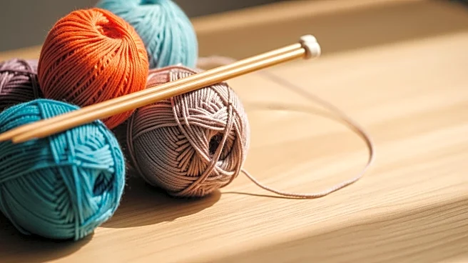 Olympic Athletes Embrace Knitting for Relaxation and Mental Health Benefits