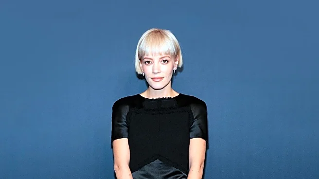 Lily Allen Embraces Mules Trend at Valentino Beauty Event in London