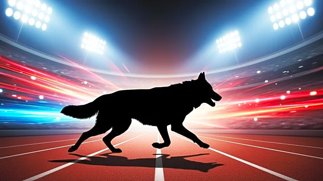 Nazgul the Wolfdog's Unexpected Olympic Run Captivates Global Audience