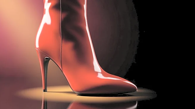 Teyana Taylor Stuns in Cherry Red Le Silla Boots at BAFTA Film Awards