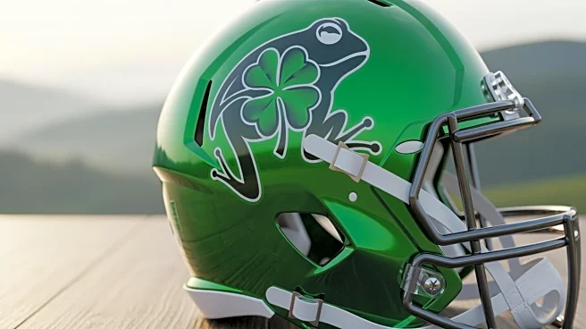 TCU Reveals Special Clover Frog Helmet for Upcoming Game in Ireland Against UNC