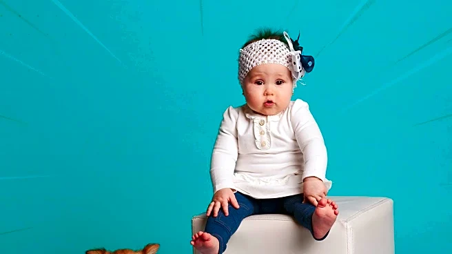 Mom Captures Hysterical Standoff Between Dog and Baby Over Ball, Delighting Viewers