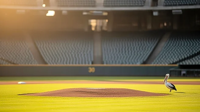 Pelican Causes Delay at Loyola Marymount vs. UC Santa Barbara Baseball Game