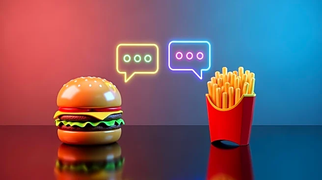 Fast Food Giants Engage in Social Media Feud Over Product Promotions