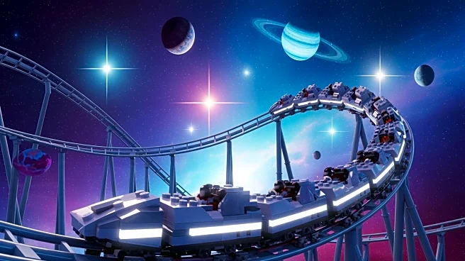 Mandy Moore and Family Experience LEGOLAND's New Galacticoaster