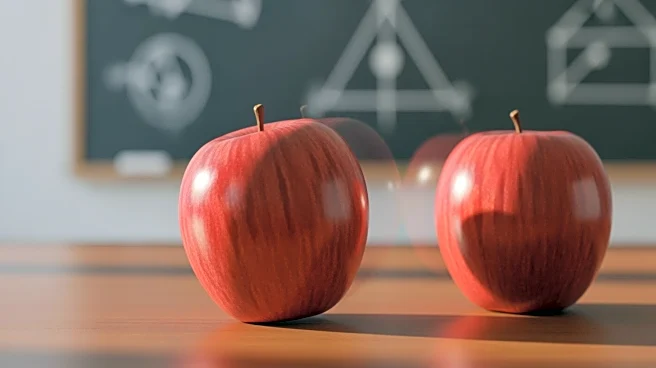 Meteorologist Ray Petelin Demonstrates Inertia with Apples in Educational Experiment