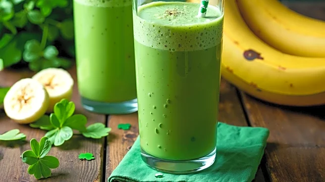 Laura McIntosh Demonstrates Healthy Homemade Shamrock Shakes for Year-Round Enjoyment