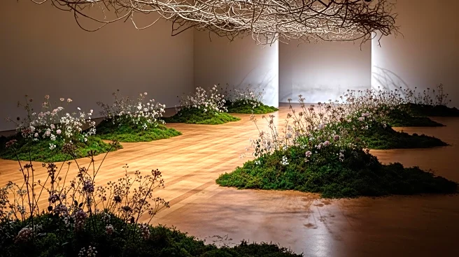 Miu Miu's Earthy Runway Show Features Celebrities and Nature-Inspired Decor