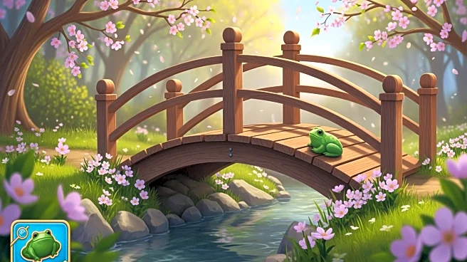Puzzle Game 'Walk the Frog' Celebrates Spring with a Cozy Adventure