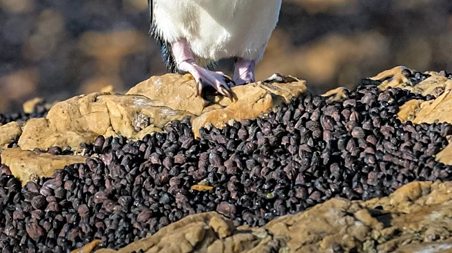 Edinburgh Zoo's Penguin Courtship Enhanced by Children's Painted Pebbles