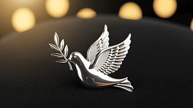 Artists4Ceasefire Launches New Shepard Fairey Pins for Oscars to Promote Peace