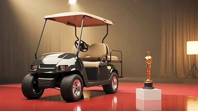 Nick Jonas and Priyanka Chopra's Oscars Arrival Nearly Derailed by Golf Cart Incident