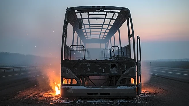 Comedian Bert Kreischer's Tour Bus Destroyed by Fire