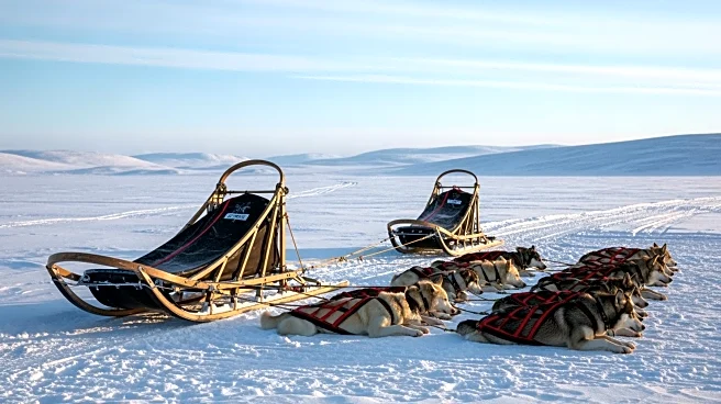 Jessie Holmes Wins Second Consecutive Iditarod Sled Dog Race, Celebrating in Nome