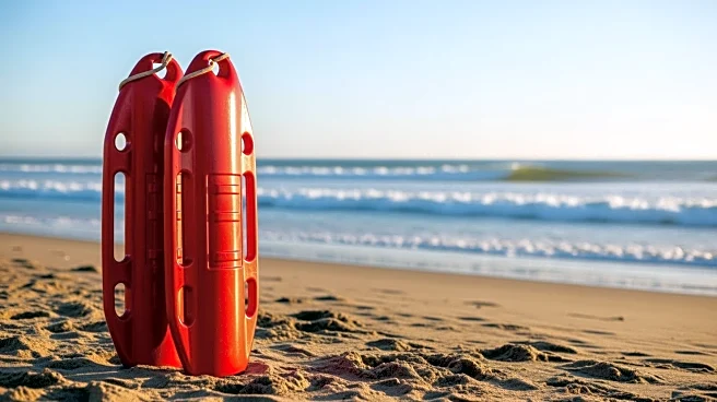 Livvy Dunne and Brooks Nader Recreate Iconic 'Baywatch' Run on Venice Beach for Upcoming Reboot