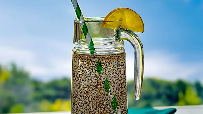 Chia Seed Water Gains Popularity for Gut Health Benefits Amid Expert Caution
