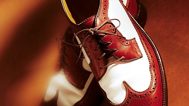 White Derby Shoes Emerge as Spring's Fashion Trend from Runway to Street