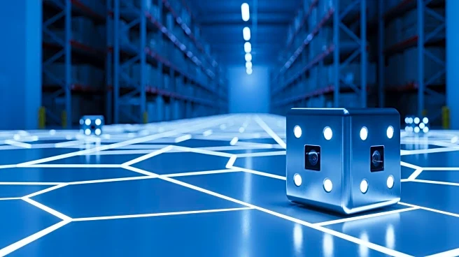 New Visual Navigation System Enhances Warehouse Robot Coordination