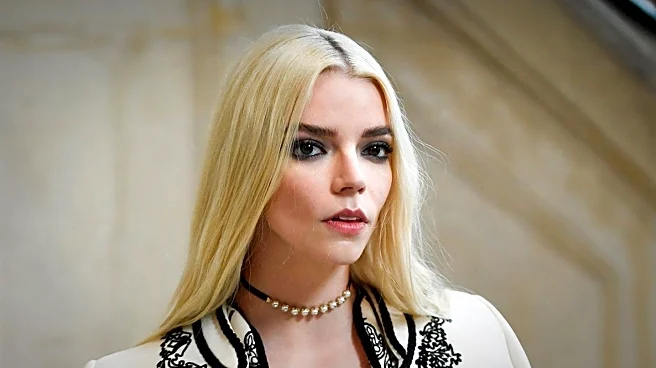 Anya Taylor-Joy Showcases Giuseppe Zanotti Footwear in New York City