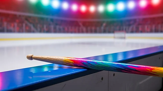 Green Day Drummer Tre Cool Attends Anaheim Ducks Game, Engages Fans