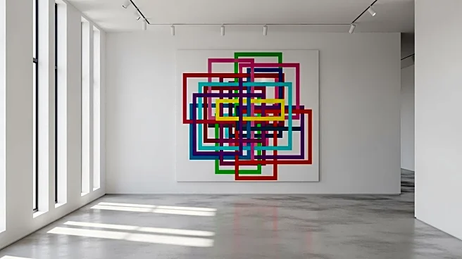 Artist Peter Halley Explores Geometry in New Solo Exhibition in Austria