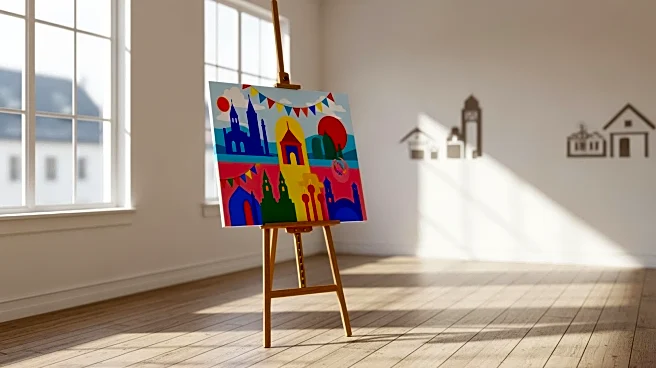 Homewood Native's Artwork Showcased at Village Hall, Celebrating Local Events and Places