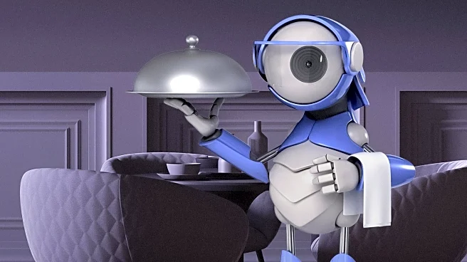 Dancing Robot Causes Stir at California Hot Pot Restaurant