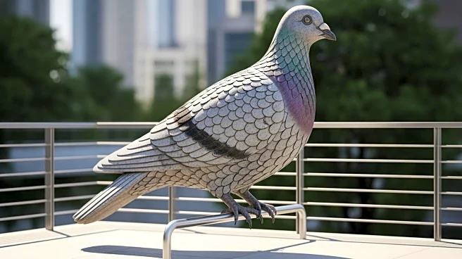 High Line's 'Dinosaur' Pigeon Sculpture Celebrated Before Departure