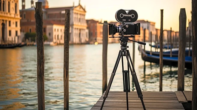 Madonna and Michael Keaton Filming 'The Studio' Season 2 in Venice