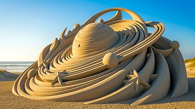 Australian Sand Sculpting Championships Unveil Super Mario Galaxy Movie-Inspired Sculpture