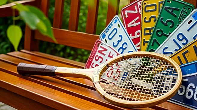 Thomas Jefferson University Tennis Team United by License Plate Game