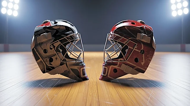 Rare Goalie Fight Between Igor Shesterkin and Jacob Markstrom at Madison Square Garden