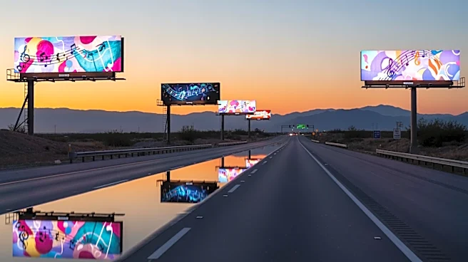 Coachella 2026 Billboards Line Interstate 10, Promoting Festival Acts