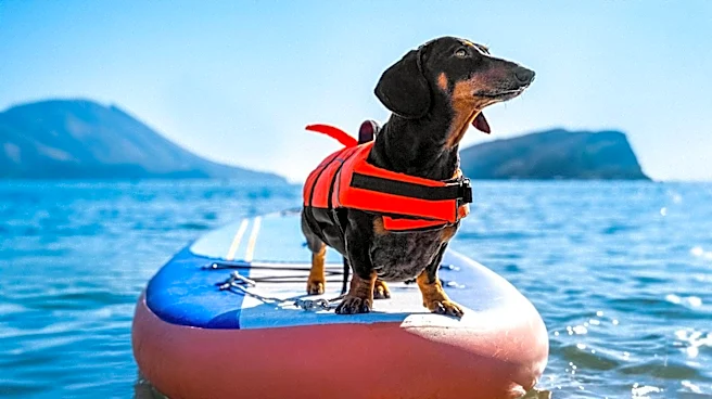 Dachshund's Pool Adventure Goes Viral, Sparking Amusement and Empathy