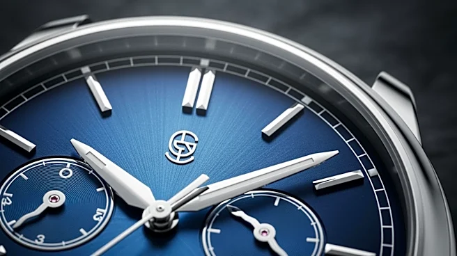 Credor Unveils New Dawn Blue Locomotive GCCR995 Watch