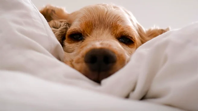 Dog Claims Bedroom in New Home, Captivates Social Media