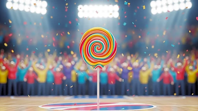 Anna Faris Unveiled as Candy Crush Mascot at Clippers Game