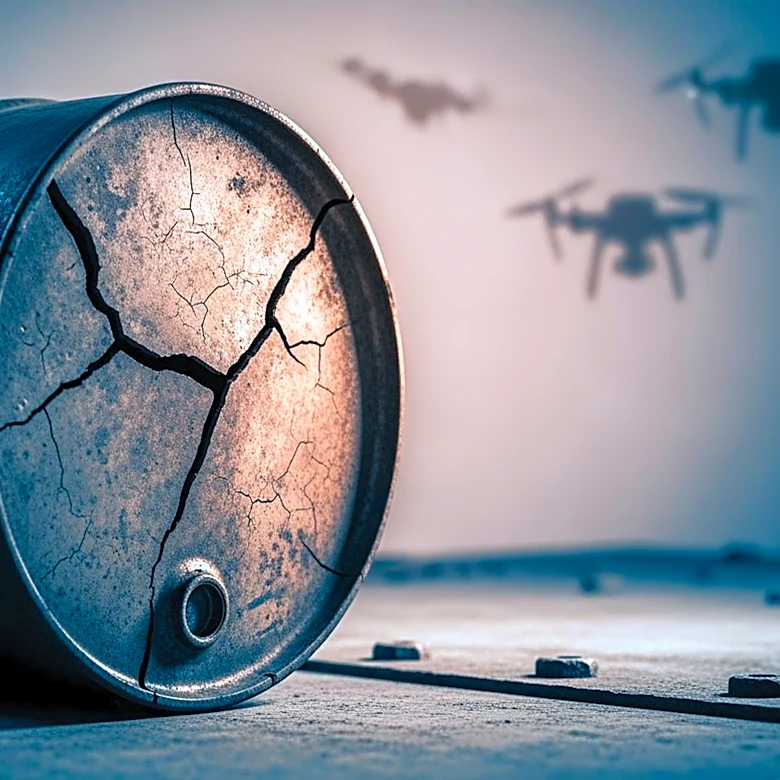 Drone Strikes Compel Russia to Reduce Oil Exports, Threatening Production