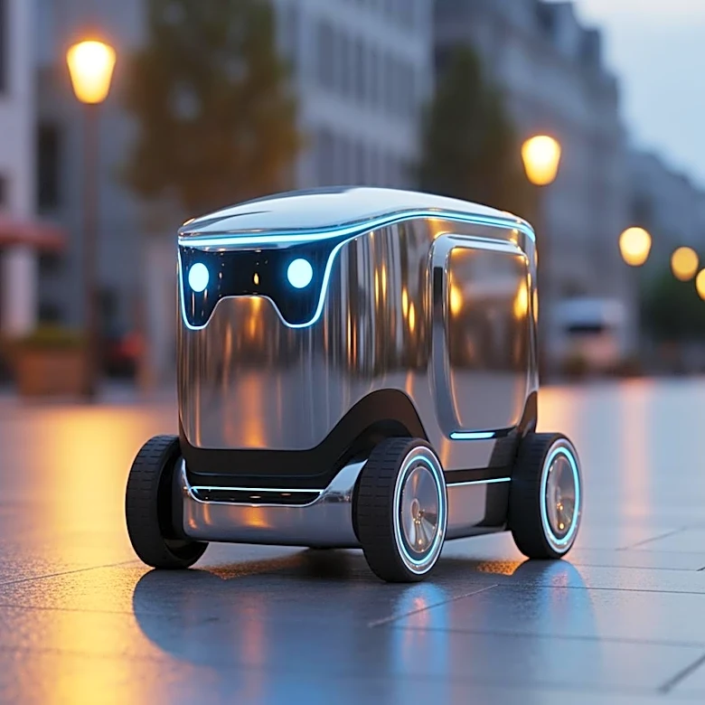 Robots Revolutionize Food Delivery Industry with Advanced Technology