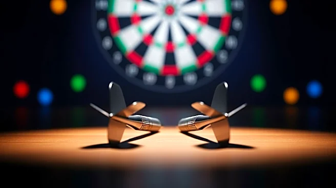 Gian van Veen and Luke Littler Clash in Premier League Darts Manchester Event