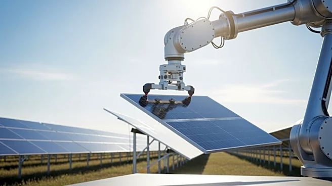 AES Maximo Robot Achieves 100 Megawatts Solar Installation Milestone in California