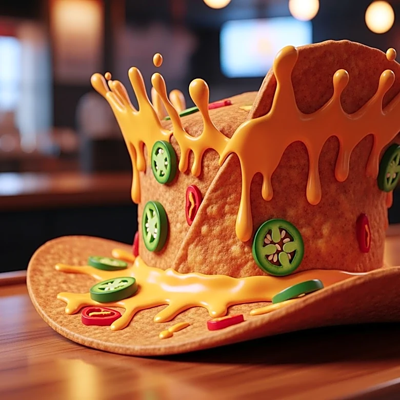 Texas Rangers Introduce Wearable Nacho Hat, Adding Novelty to Ballpark Concessions