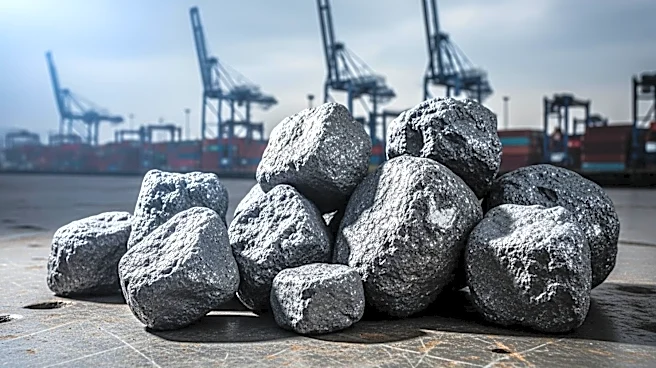 Iron Ore Prices Decline Amid High Chinese Port Stocks and Trade Tensions