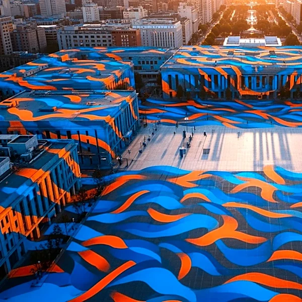 Illini Fans Turn Indianapolis into a Sea of Blue and Orange for Final Four