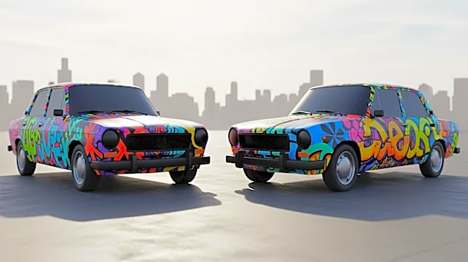 Keith Haring's Painted Cars Make New York Debut at Free Parking Gallery