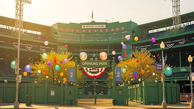 Red Sox Fans Experience Festival Atmosphere on Opening Day at Fenway Park