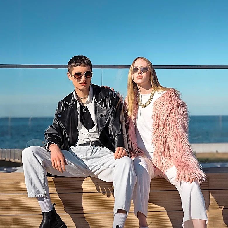 Lily-Rose Depp and 070 Shake Showcase Unique Couple Style in Los Angeles